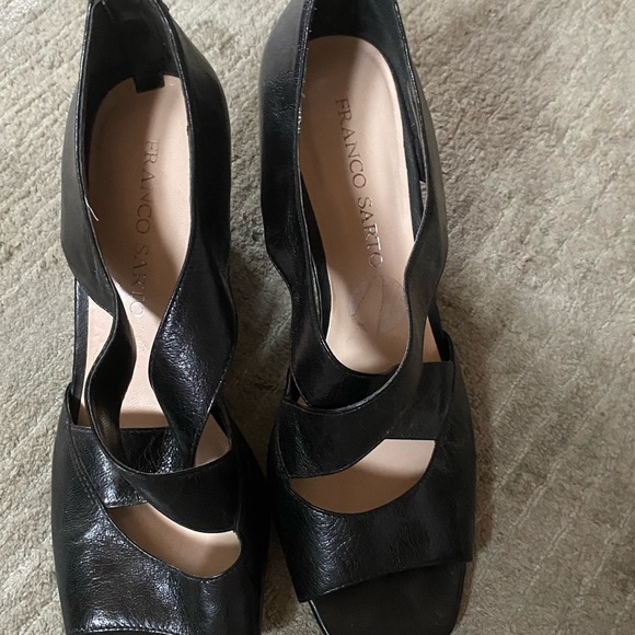 Franco Sarto peep toe wedges - Picture 7 of 8